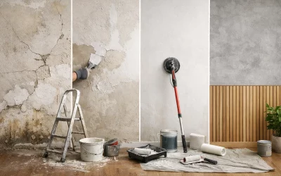 Rénovation mur intérieur abîmé : guide et solutions