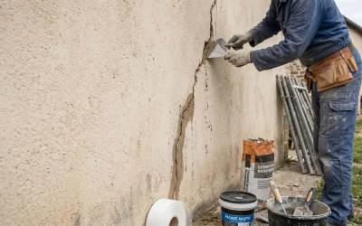 Rénovation mur extérieur fissuré : diagnostic et solutions