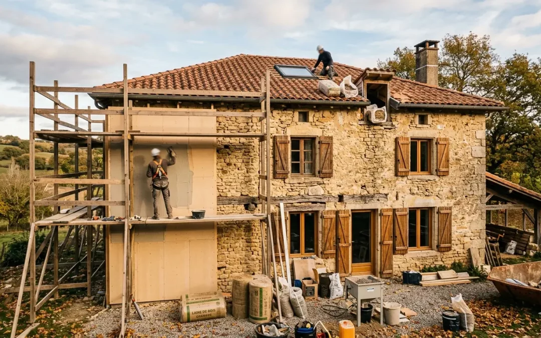 Isolation thermique maison ancienne : le guide complet