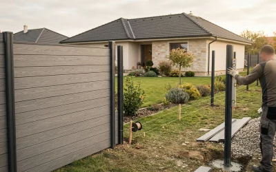 Pose clôture jardin maison : guide complet