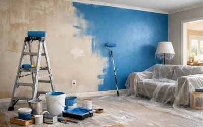 Travaux peinture intérieure maison : guide complet