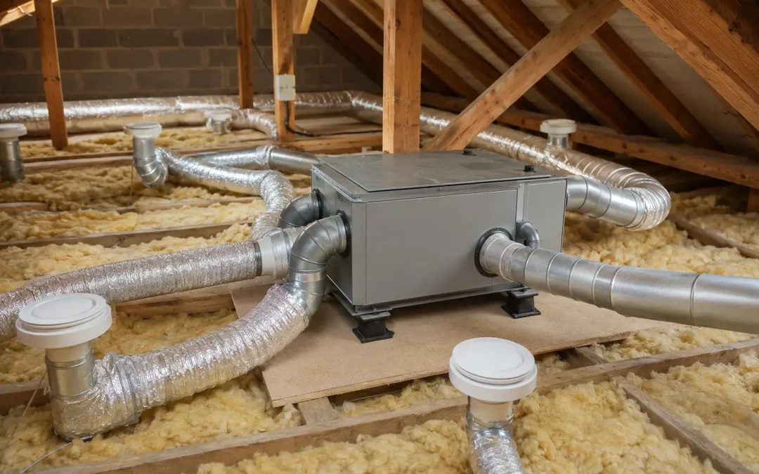 Installer une VMC dans une maison : le réseau avant tout