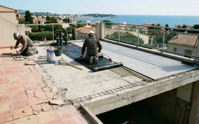 Rénovation terrasse carrelée extérieure : terrasse sur sol ou dalle portée ?