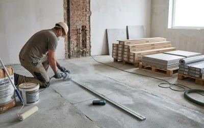 Poser un revêtement de sol intérieur : le support décide de tout