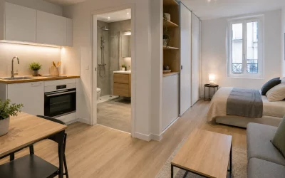 Rénover studio pour location