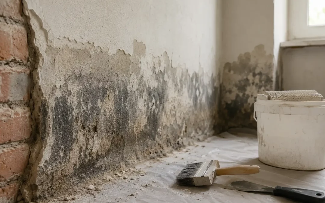 Traiter un mur humide avant peinture : la cause d&rsquo;abord
