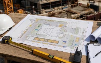 Plans d’installation de chantier : définition et méthode