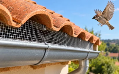 Grillage anti-oiseaux sous toiture : choisir selon la couverture
